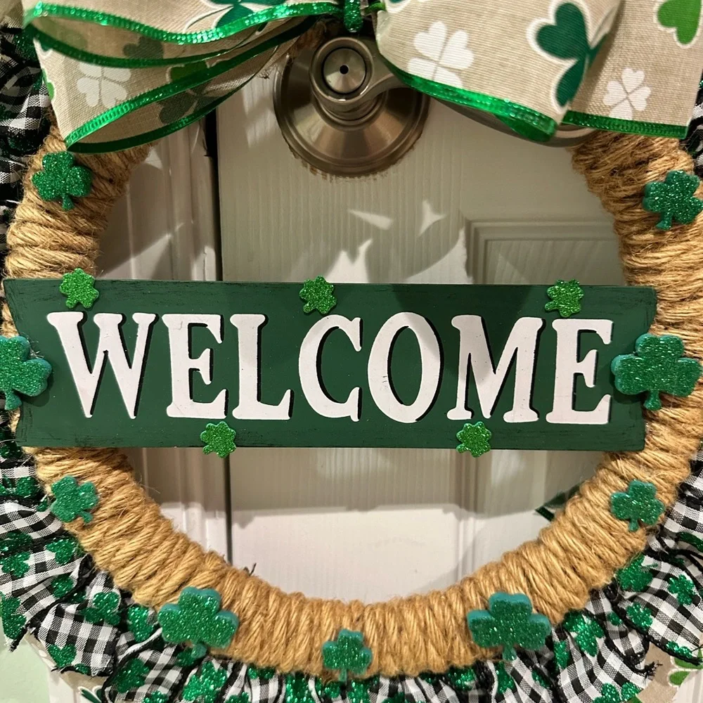 St. Patrick’s Day wreath